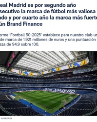 新葡京-19.21亿欧创纪录！官方：皇马连续第2年成为全球最具价值足球品牌