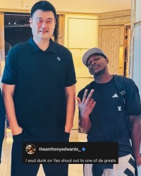 新葡京-森林狼官推感叹爱德华兹豪言：唯有他敢放话隔扣姚明致敬！